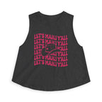 Women's Crop Top - Let's Mahj Y'all (Bella+Canvas)