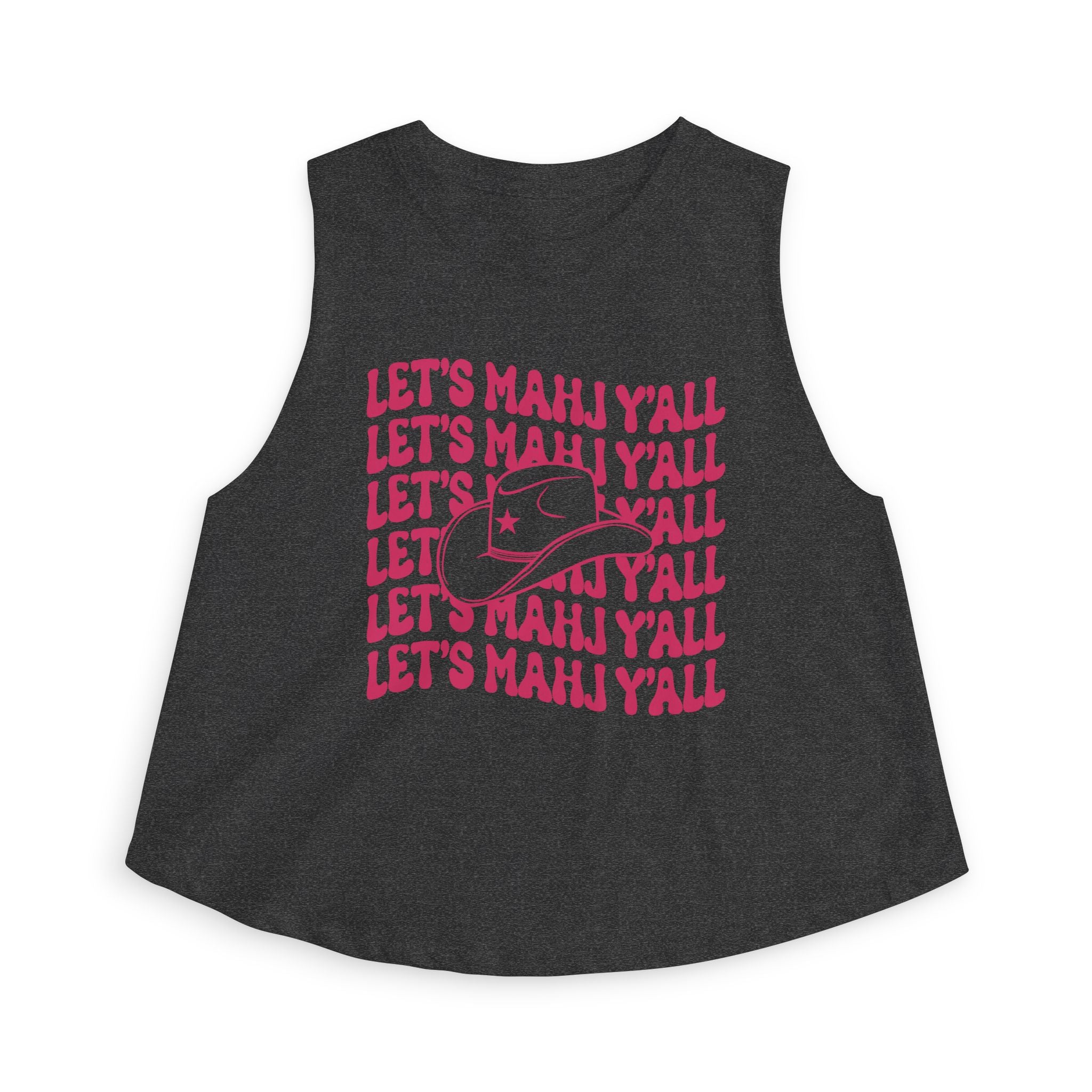 Women's Crop Top - Let's Mahj Y'all (Bella+Canvas)
