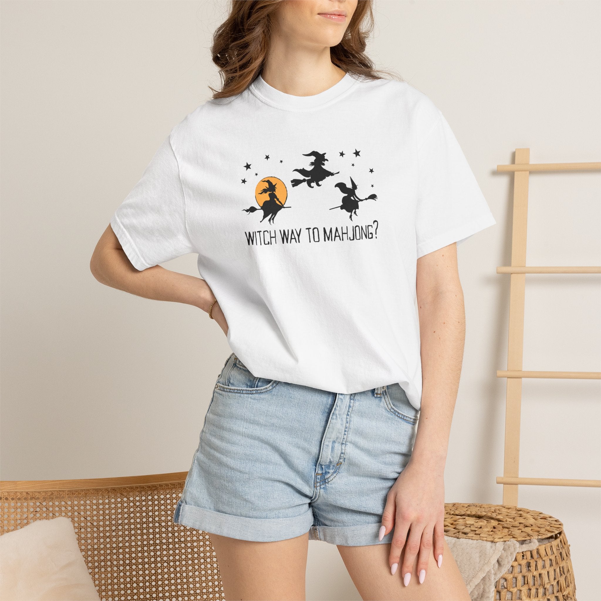 T-Shirt - Witch Way to Mahjong (Comfort Colors) Main image