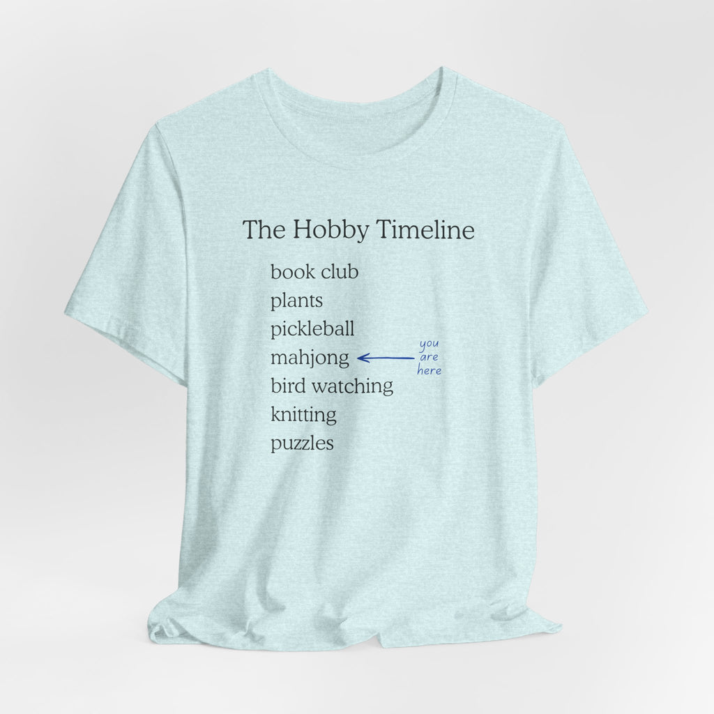 T-Shirt - Hobby Timeline Tee (Bella+Canvas - Unisex)