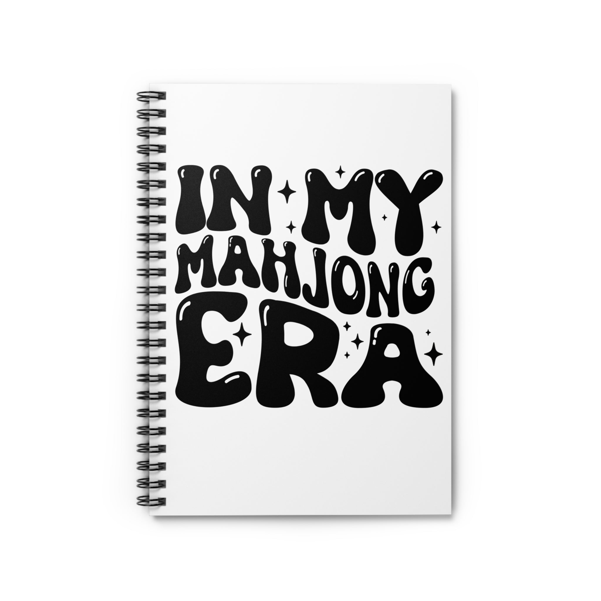 Spiral Notebook - In My Mahjong Era