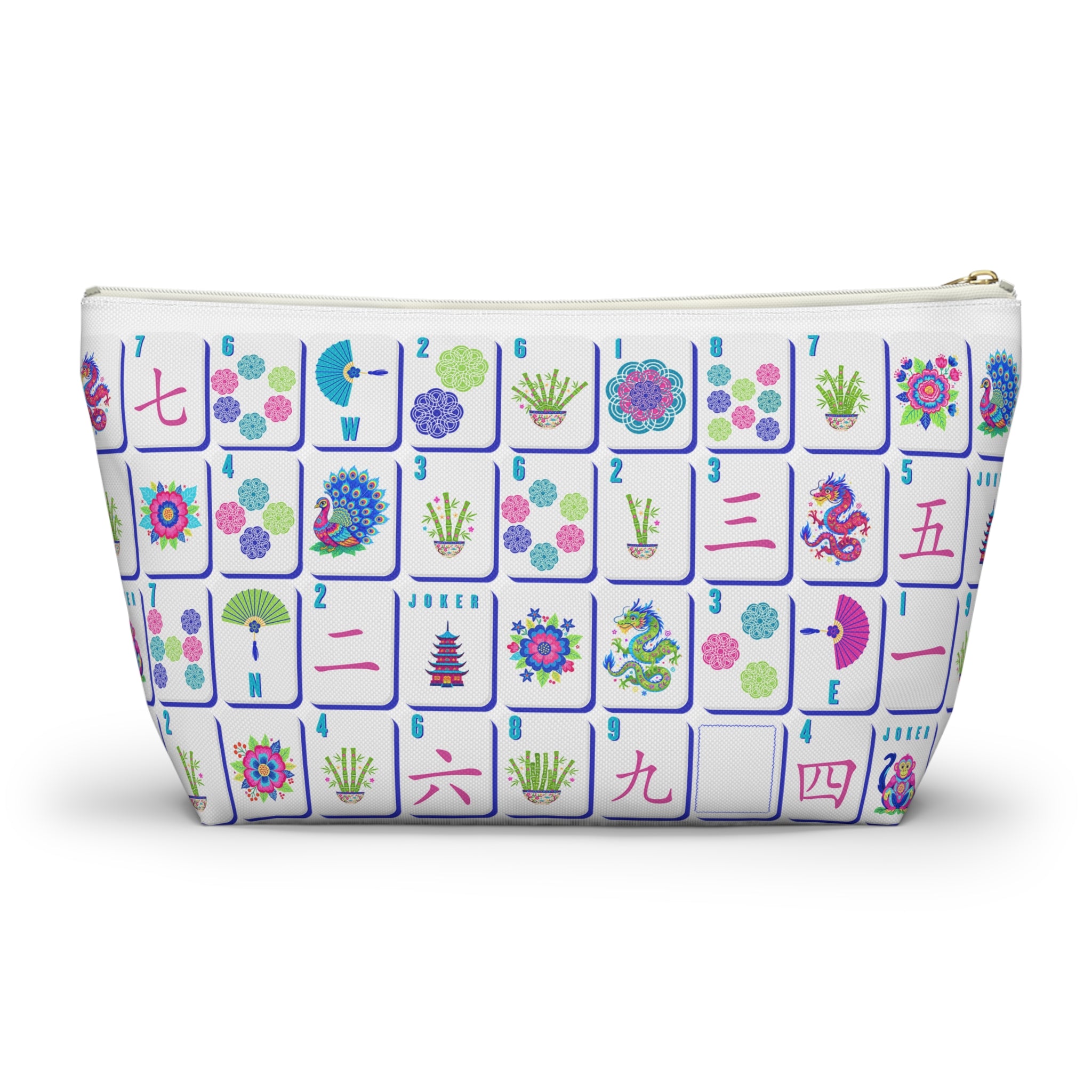 Accessory Pouch - Mahjong Tiles