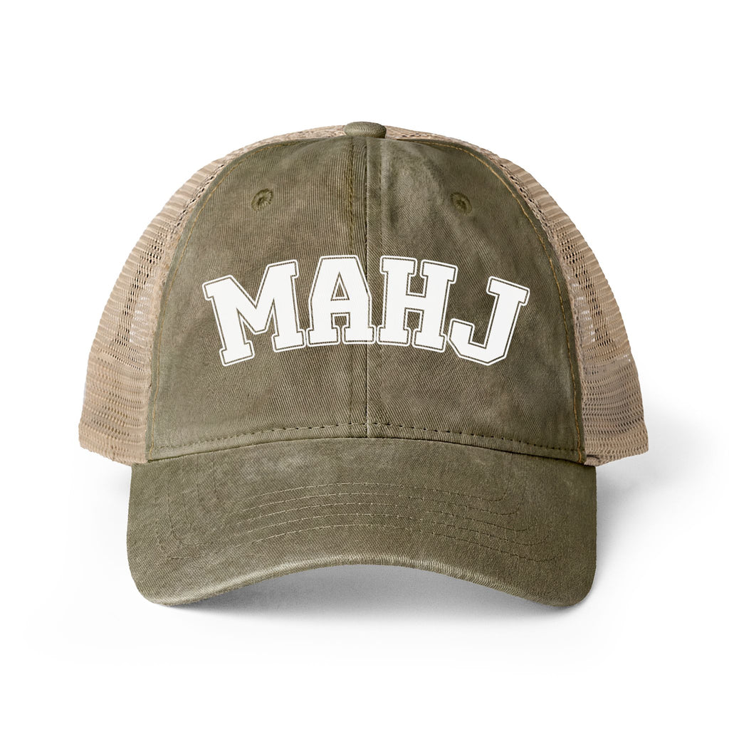 Hat - Women's Washed Mesh-Back Cap