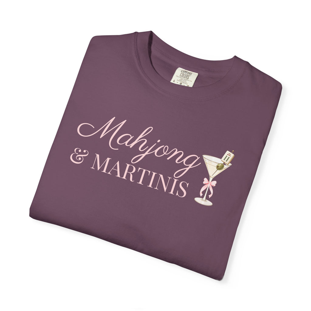 T-Shirt - Mahjong & Martinis T-Shirt (Comfort Colors - Unisex)