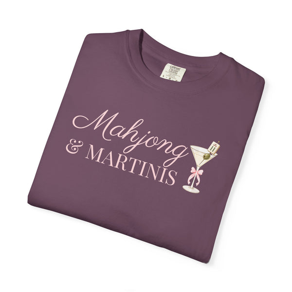 T-Shirt - Mahjong & Martinis T-Shirt (Comfort Colors - Unisex)
