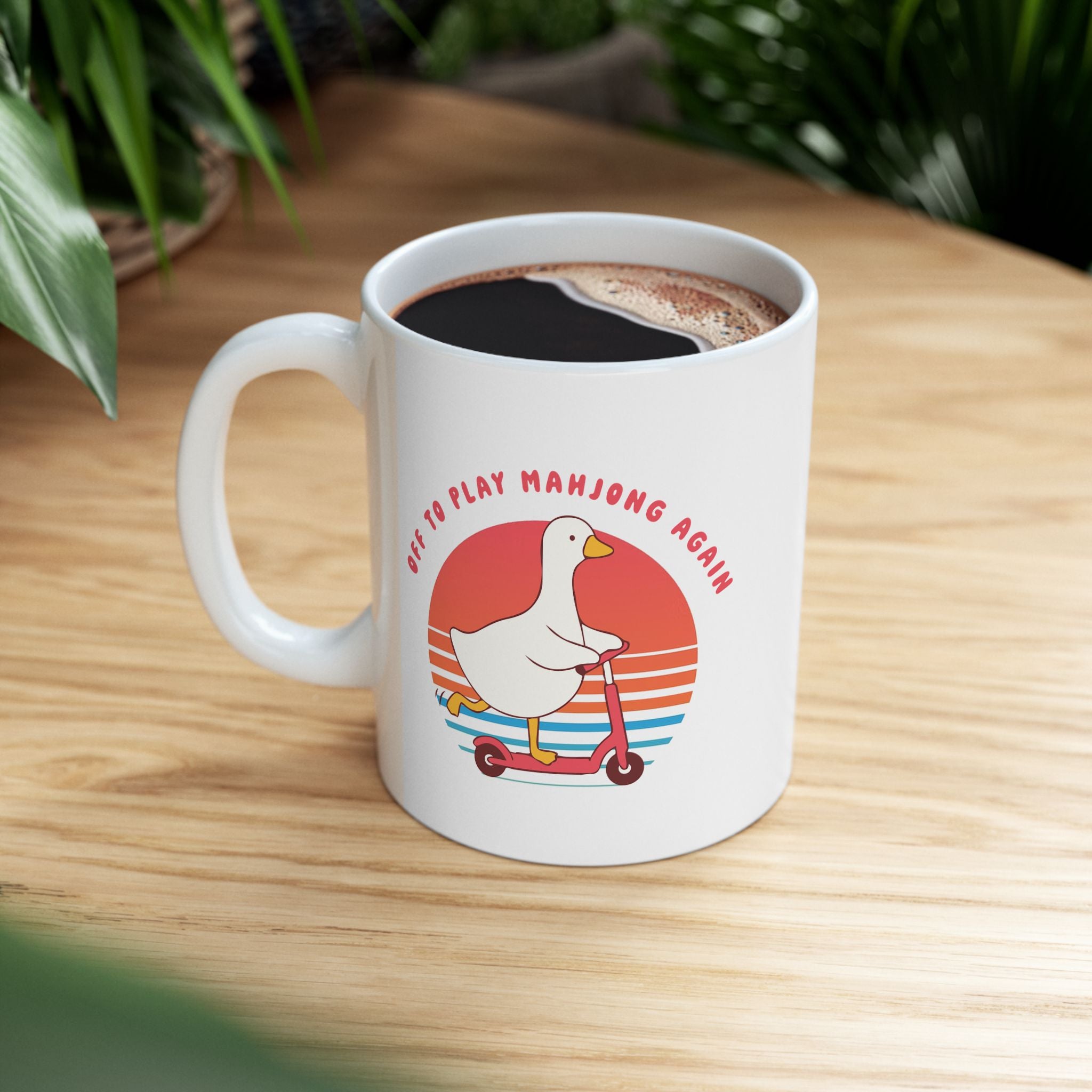 Mug - Off to Play Mahjong - Silly Goose Collection