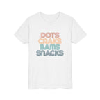 Youth Tee - Dots Craks Bams Snacks