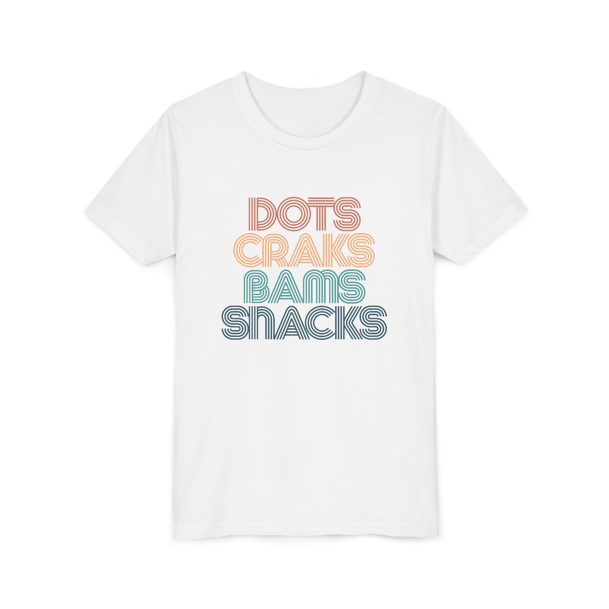 Youth Tee - Dots Craks Bams Snacks