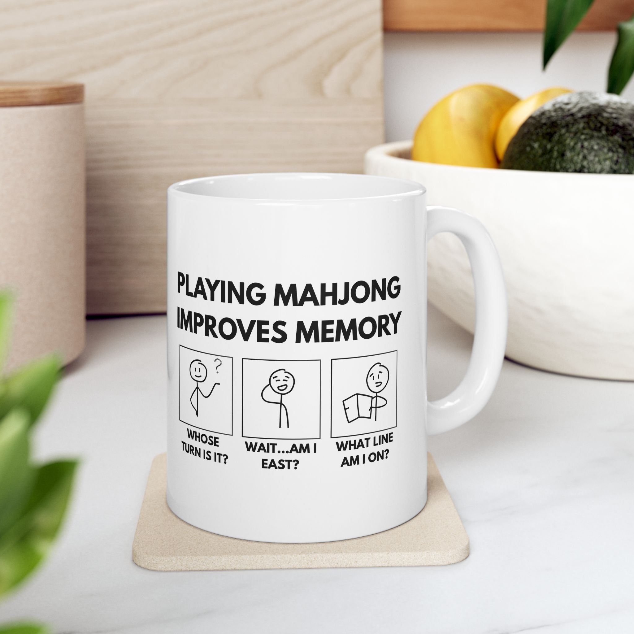 Mug - Playing Mahjong Improves Memory