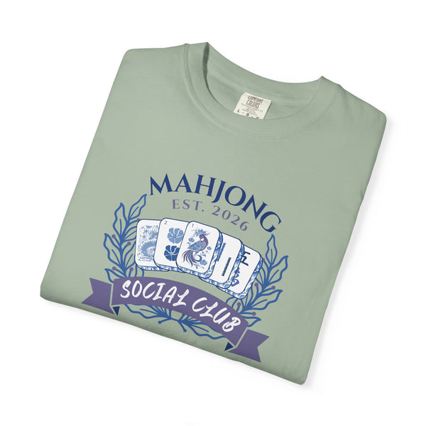 T-Shirt - Mahjong Social Club (Comfort Colors - Unisex)
