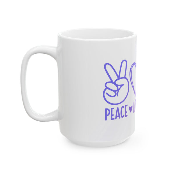Mug - Peace Love Mahjong