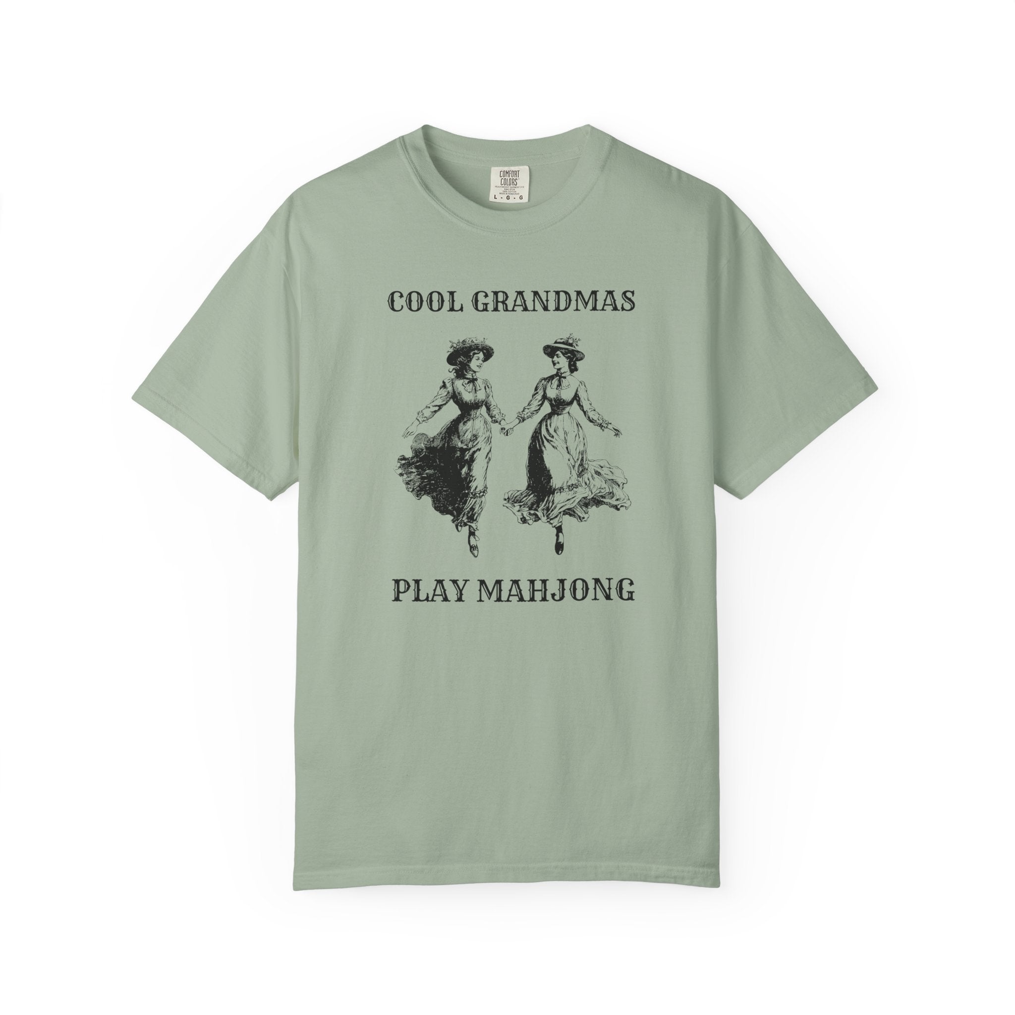 T-Shirt - Cool Grandmas Play Mahjong (Comfort Colors - Unisex)