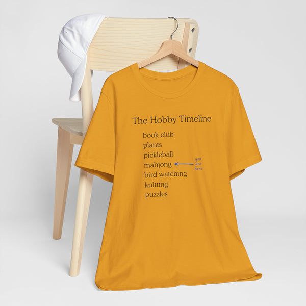 T-Shirt - Hobby Timeline Tee (Bella+Canvas - Unisex)