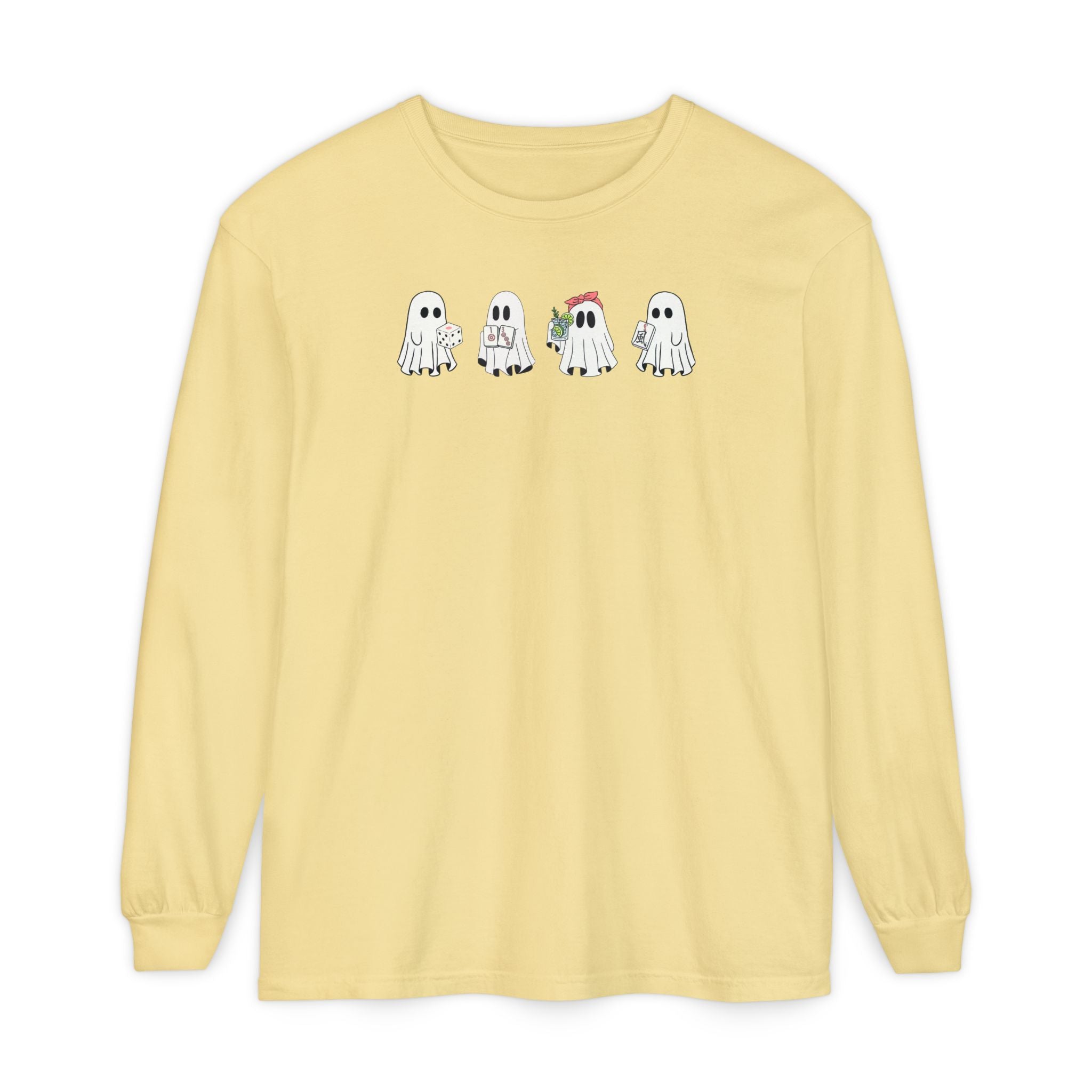Long Sleeve T-Shirt - Ghosts