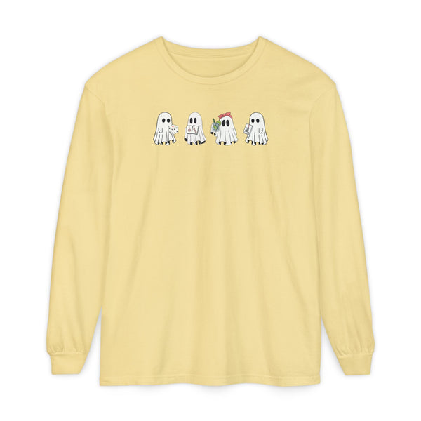 Long Sleeve T-Shirt - Ghosts