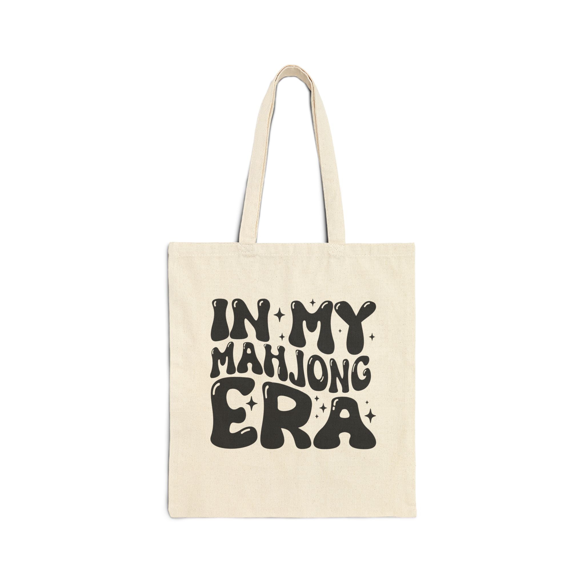Cotton Tote Bag — In My Mahjong Era