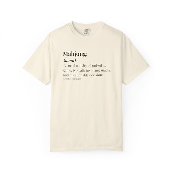T-Shirt - Mahjong definition (Comfort Colors - Unisex)