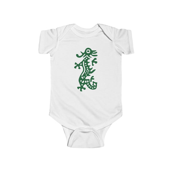 Green Dragon Mahjong Baby Infant Bodysuit