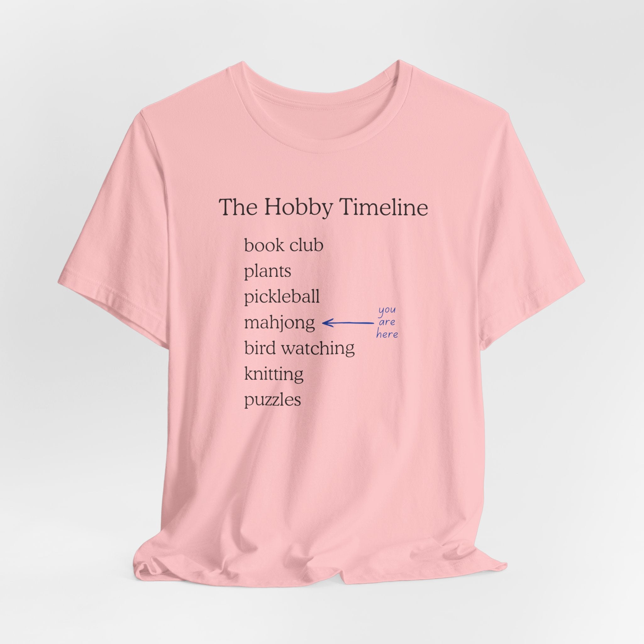 T-Shirt - Hobby Timeline Tee (Bella+Canvas - Unisex)