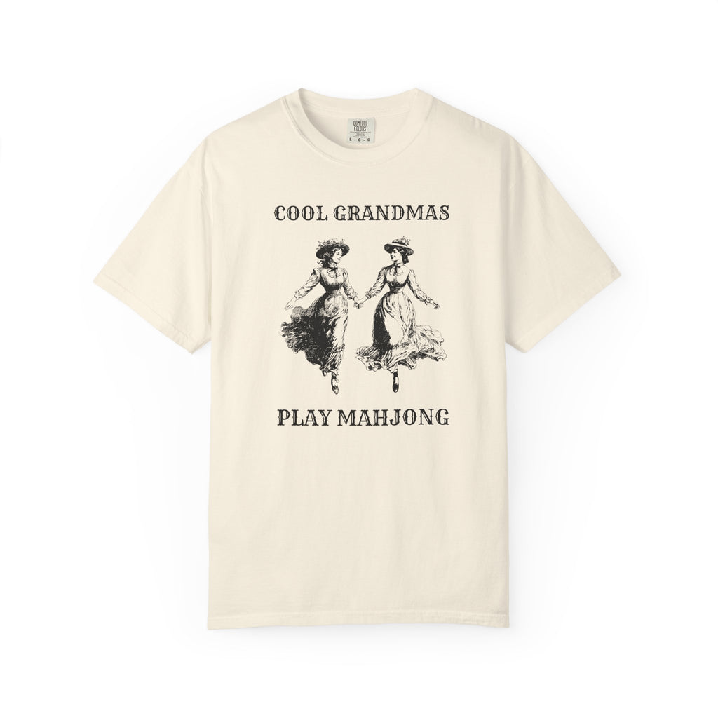 T-Shirt - Cool Grandmas Play Mahjong (Comfort Colors - Unisex)