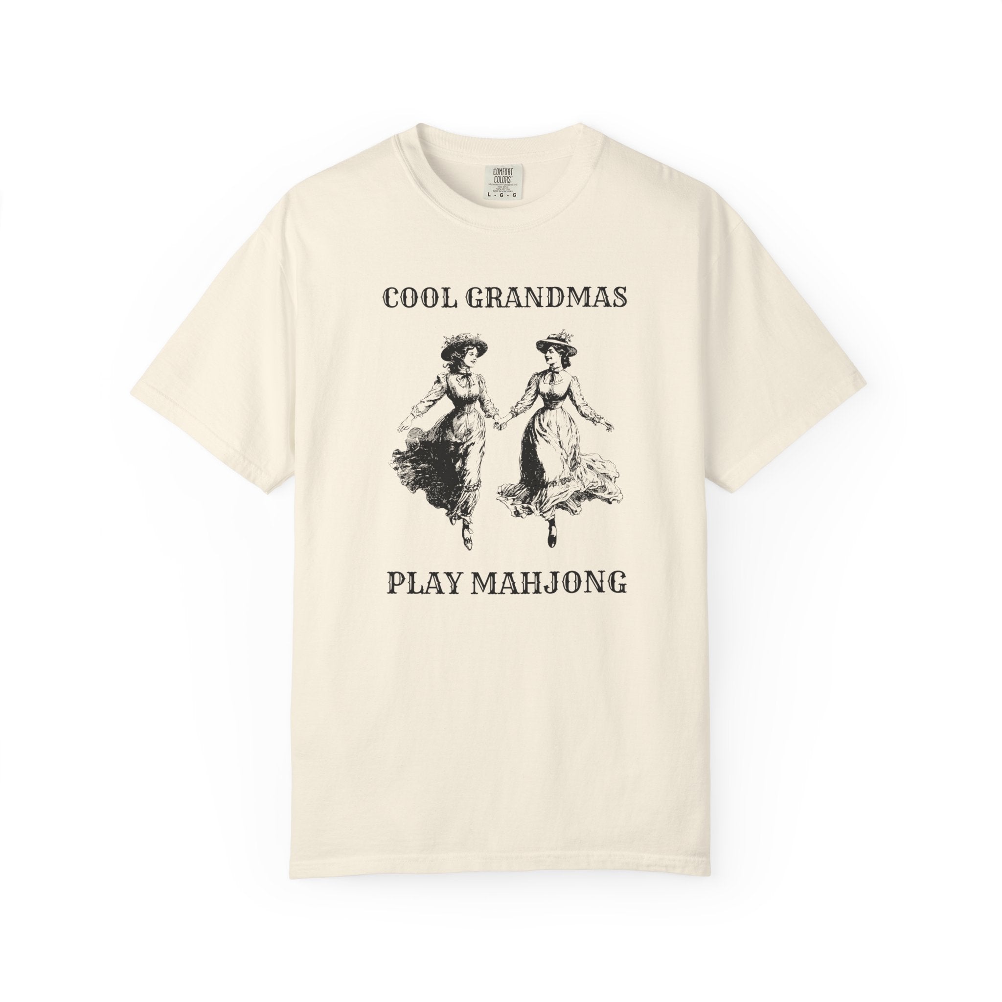 T-Shirt - Cool Grandmas Play Mahjong (Comfort Colors - Unisex)