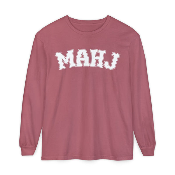 Long Sleeve T-Shirt - MAHJ College-Style