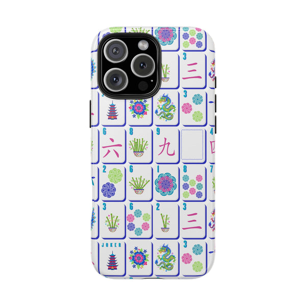 Tough Phone Case - Mahjong Tiles