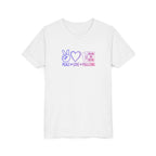 Youth Tee - Peace Love Mahjong