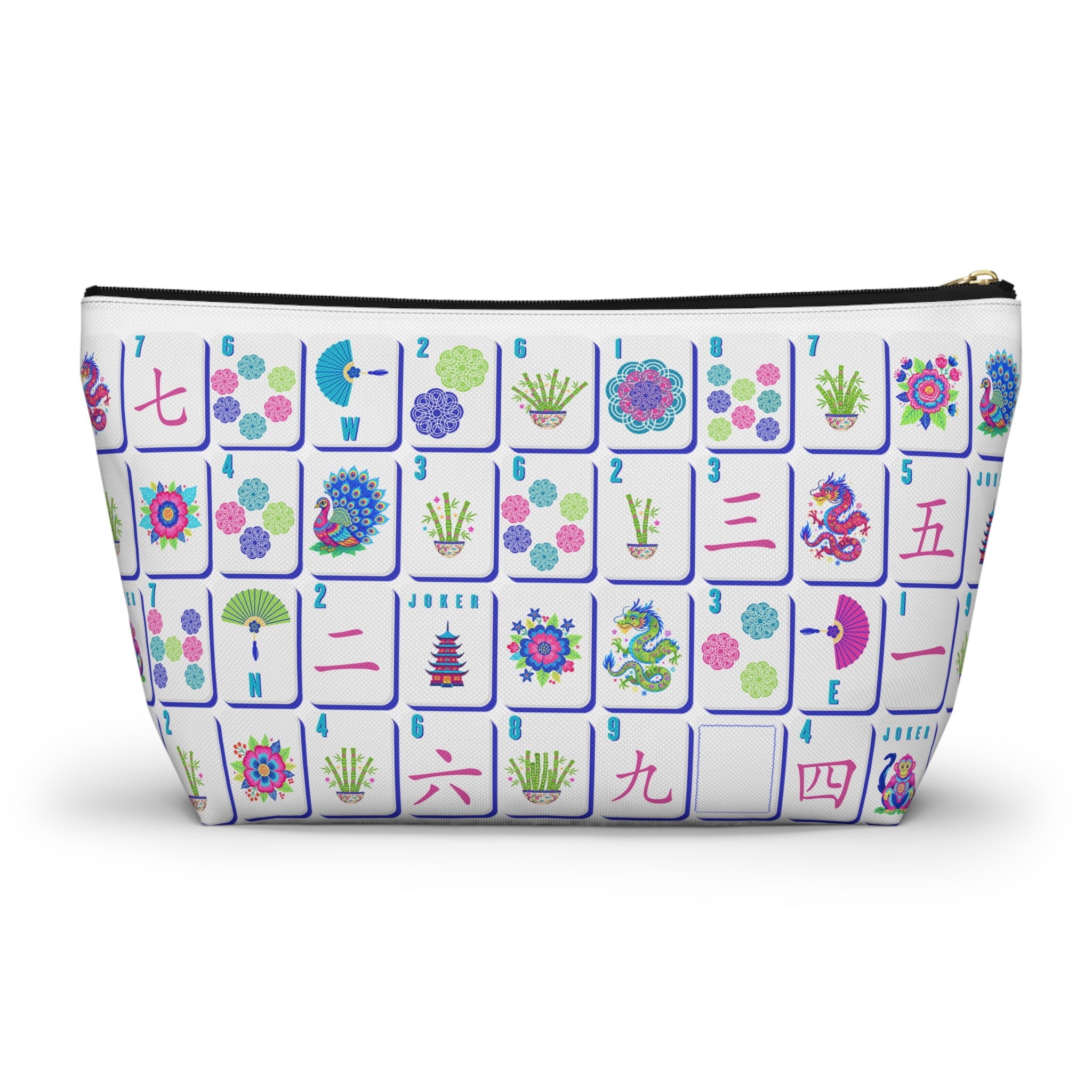 Accessory Pouch - Mahjong Tiles