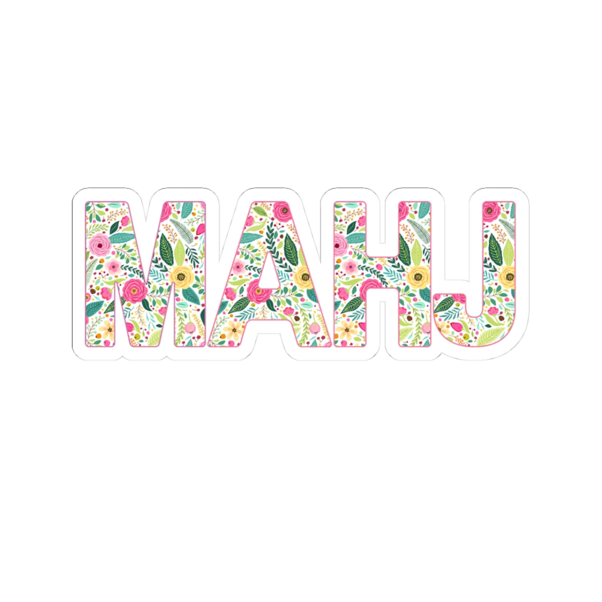 Sticker - MAHJ Floral Secondary image